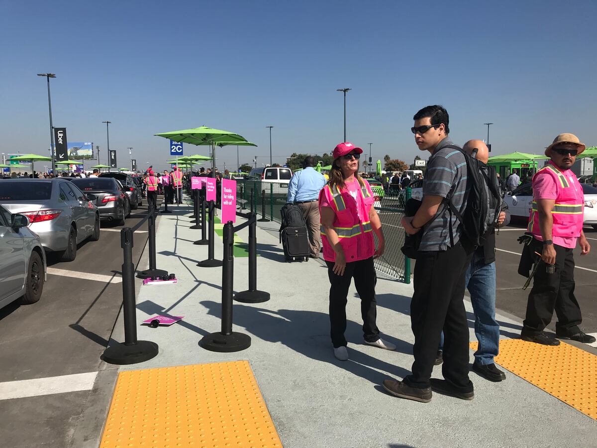 LAX’s curbside pickup ban goes into full effect