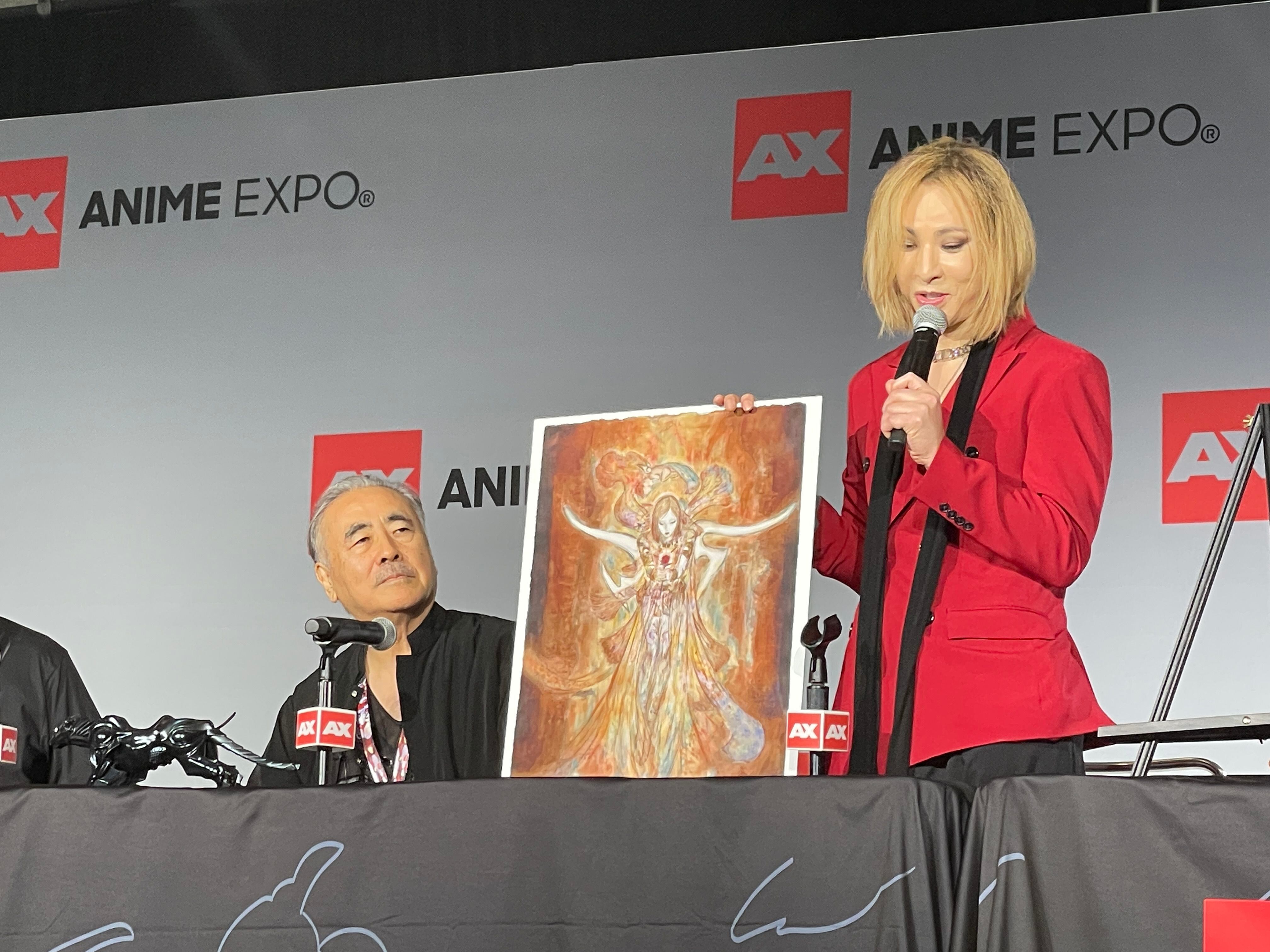 Japanese rock legend Yoshiki receives thunderous applause at Anime
