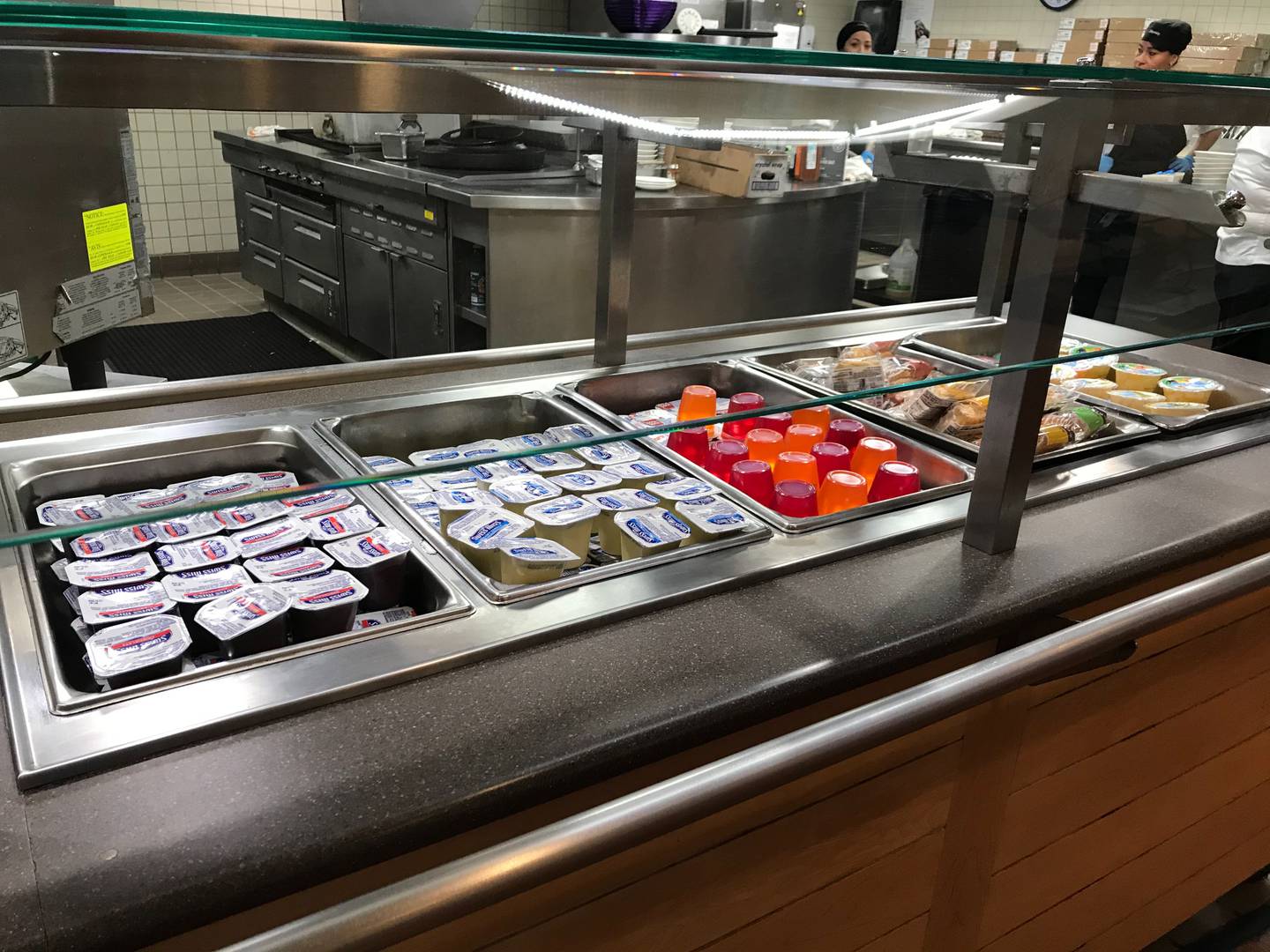 USC campus food services limited to one dining hall and takeout in